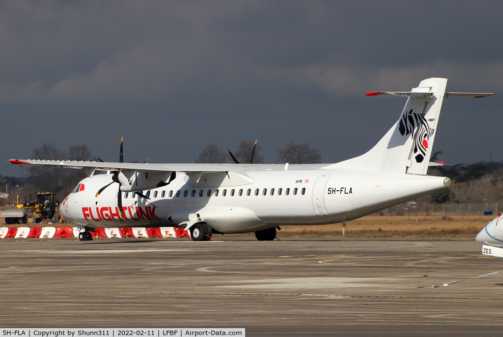 5H-FLA, 2003 ATR 72-212A C/N 703, Parked and waiting his delivery...