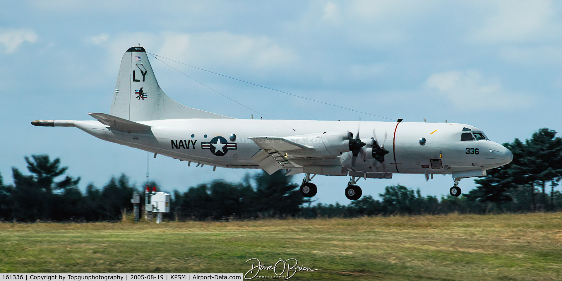 161336, Lockheed P-3C Orion C/N 285A-5735, Lima Yankee 336 working RW34