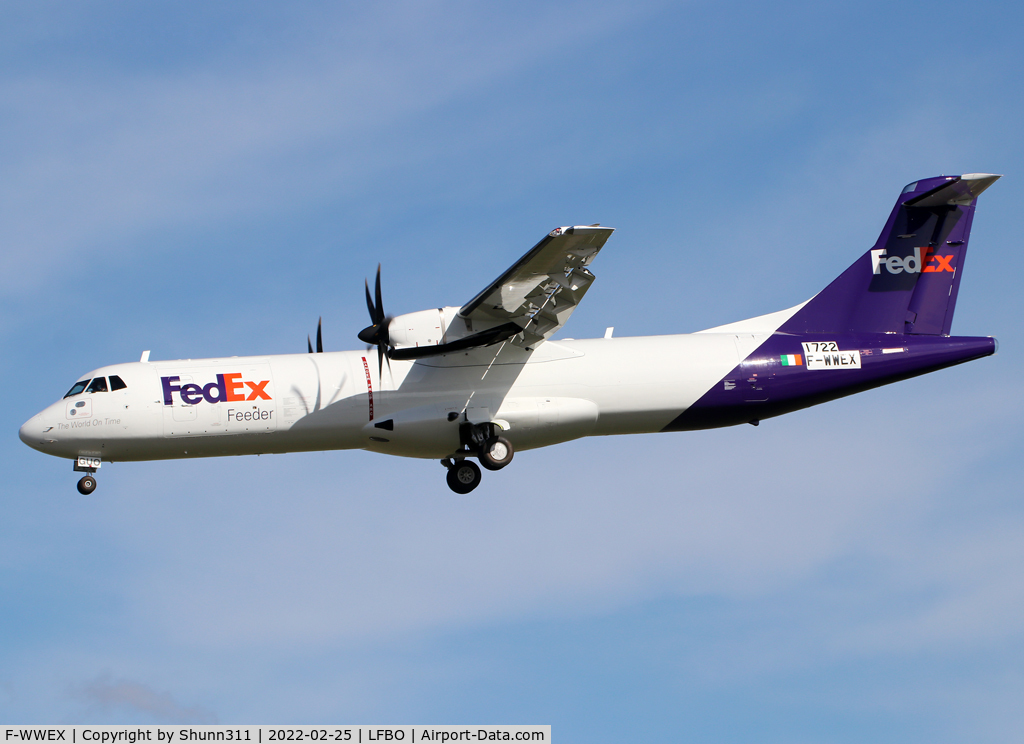 F-WWEX, 2021 ATR 72-212A C/N 1722, C/n 1722 - To be EI-GUO