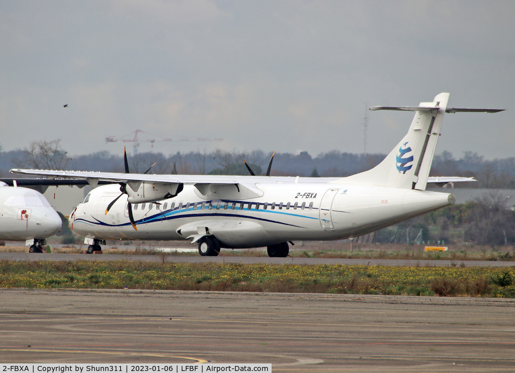 2-FBXA, 2015 ATR 72-212A C/N 1260, Parked in Liz Aviation c/s