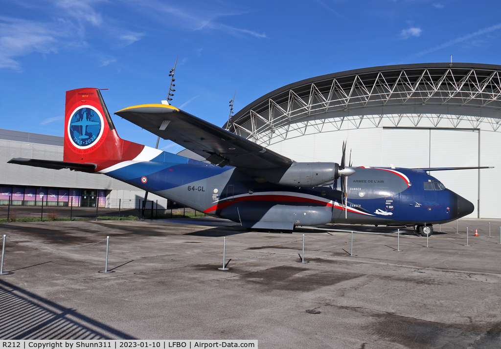 R212, Transall C-160R C/N 215, Preserved at Aeroscopia Museum with special c/s...