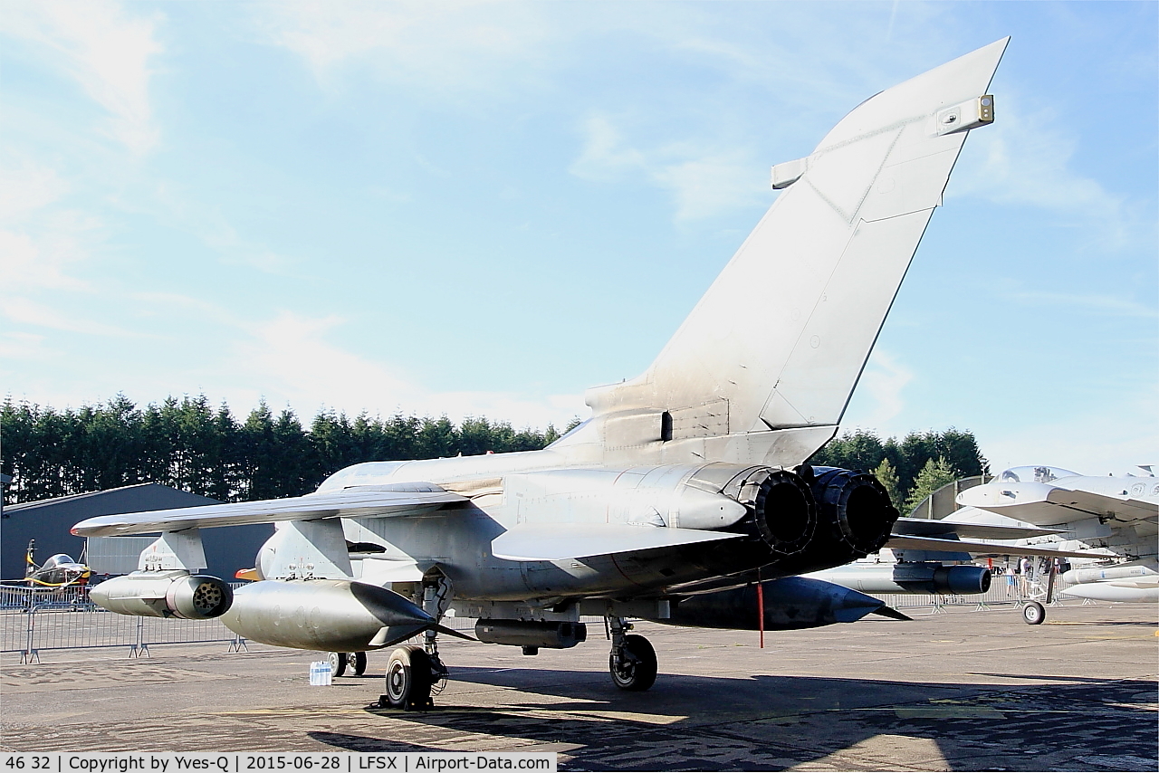 46 32, Panavia Tornado ECR C/N 842/GS265/4332, Panavia Tornado ECR, Static display, Luxeuil-Saint Sauveur Air Base 116 (LFSX)
