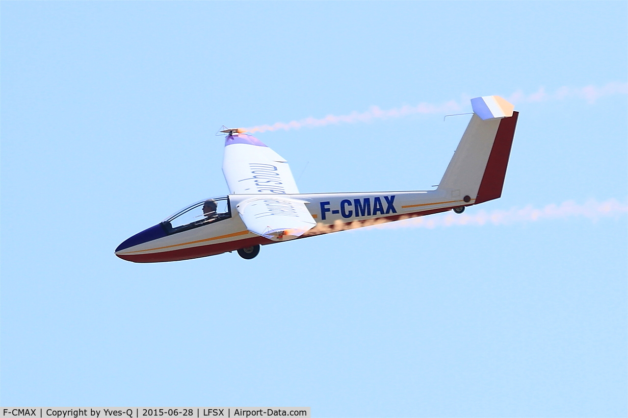 F-CMAX, 1972 Pilatus B4-PC11AF C/N 207, Pilatus B4-PC11AF, Luxeuil-Saint Sauveur Air Base 116 (LFSX)