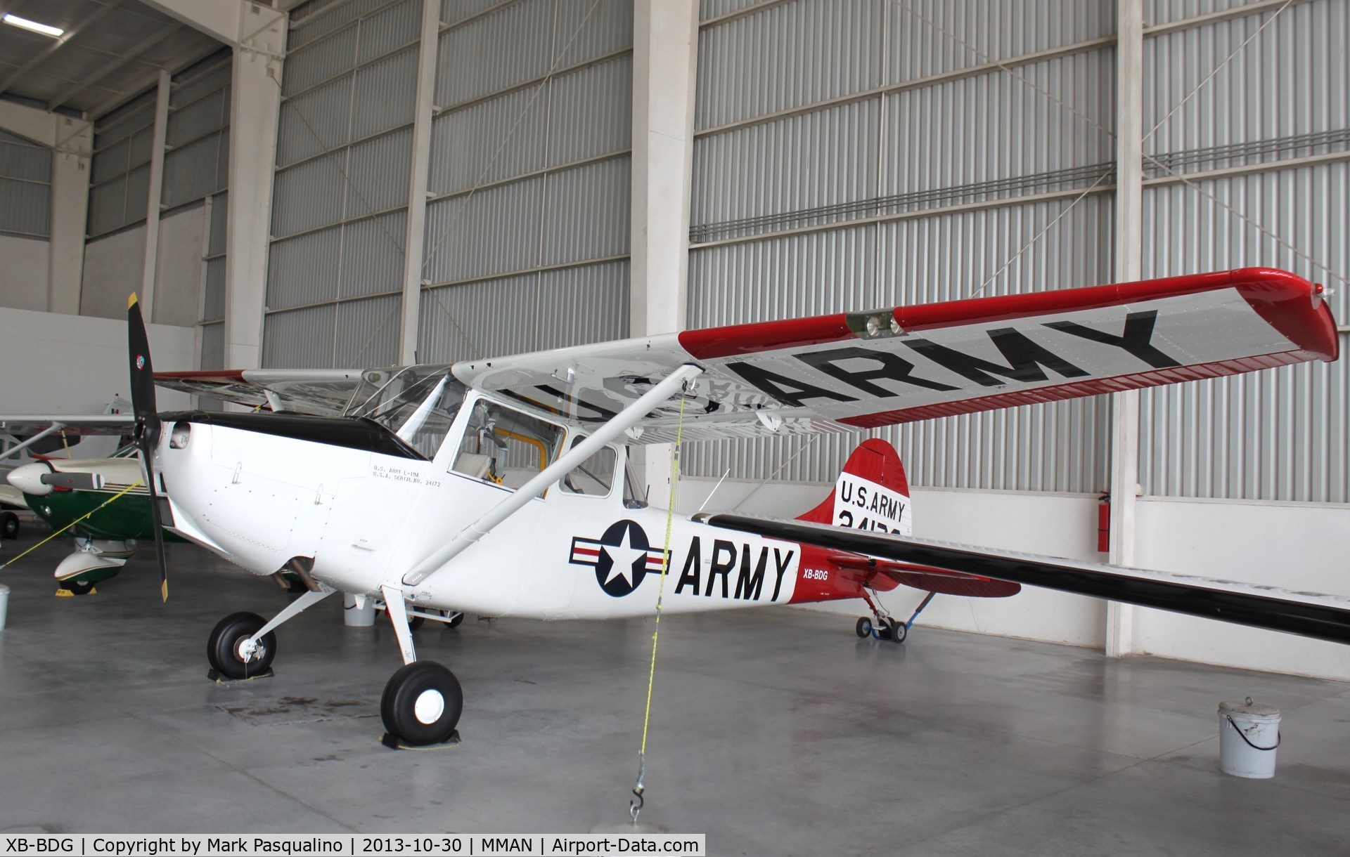 XB-BDG, Cessna 305A C/N 21954, Cessna 305A