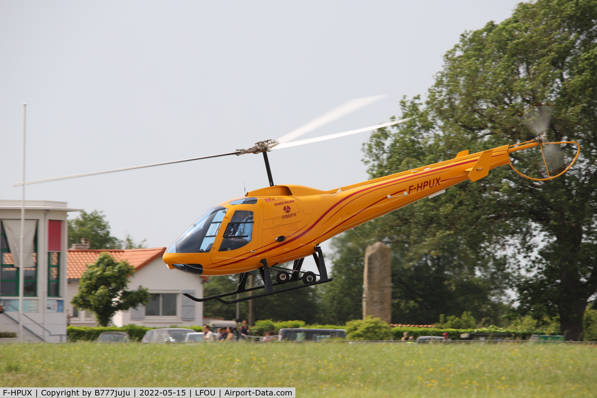 F-HPUX, 2019 Enstrom 280FX Shark Shark C/N 2167, at Helico 2022 Cholet