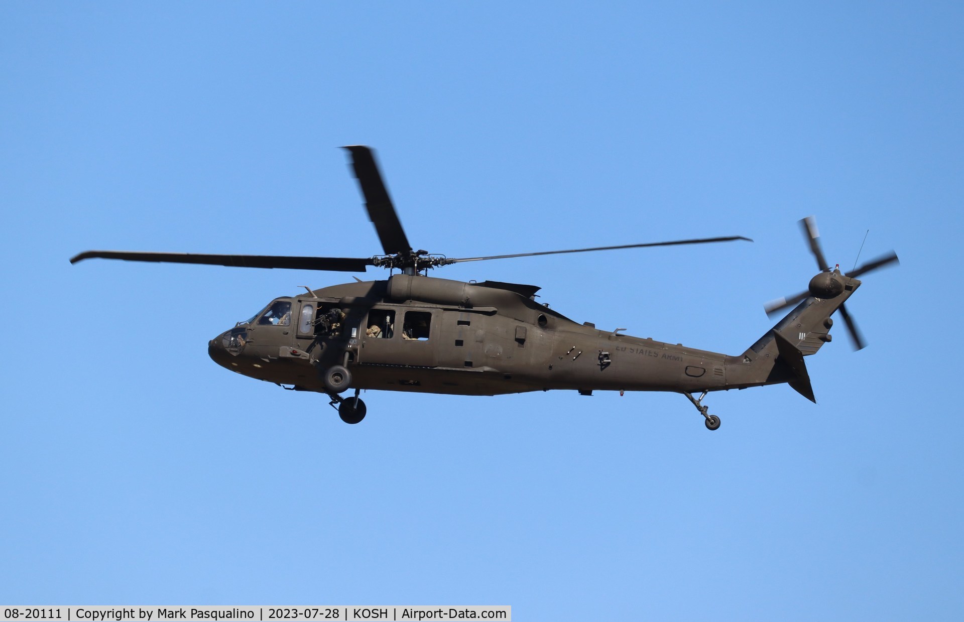 08-20111, 2008 Sikorsky UH-60M Black Hawk C/N 70.XXXX 08-20111, Sikorsky UH-60M