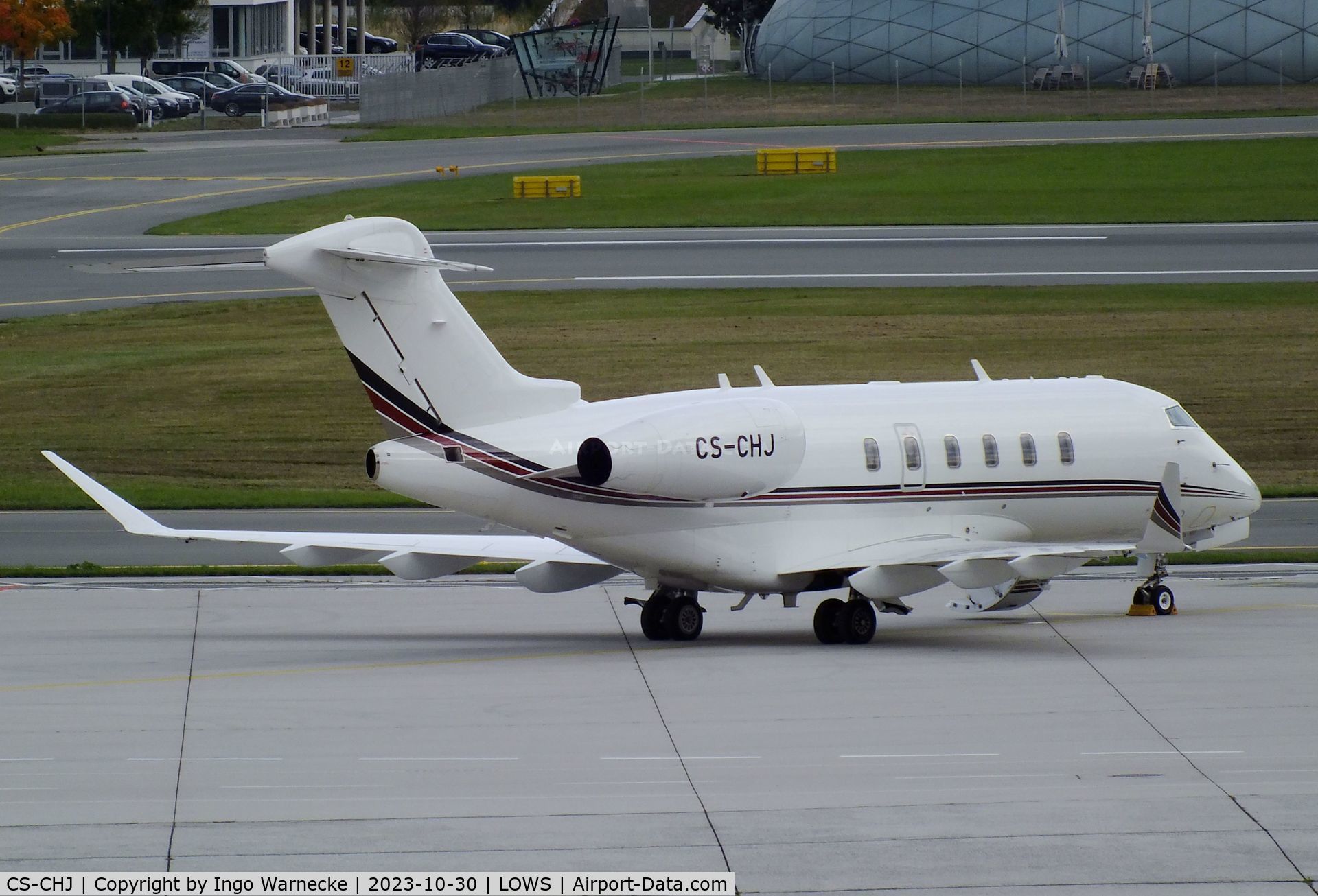CS-CHJ, 2019 Bombardier Challenger 350 (BD-100-1A10) C/N 20832, Bombardier BD-100 Challenger 350 at Salzburg airport W.A.Mozart