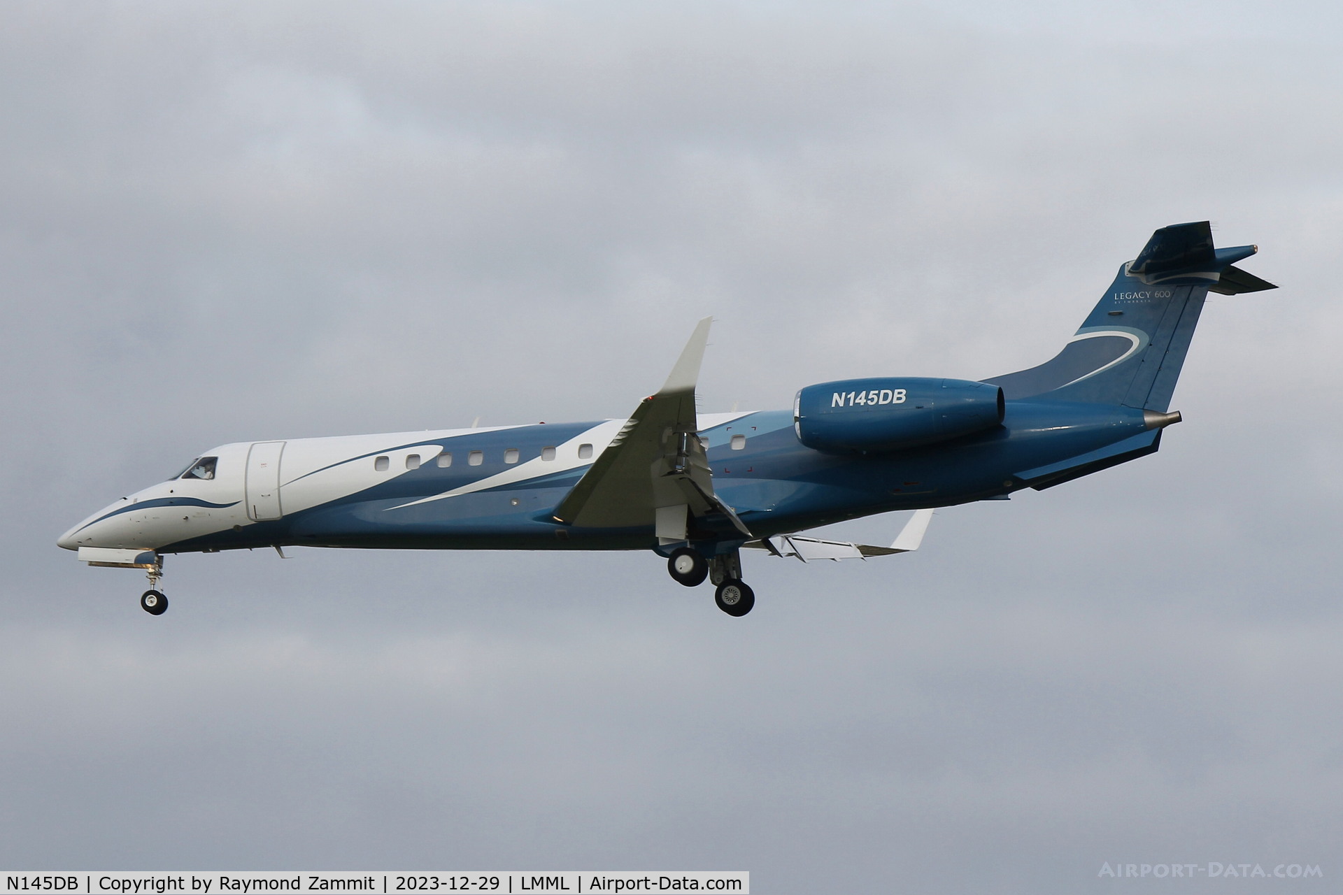 N145DB, 2008 Embraer EMB-135BJ Legacy 600 C/N 14501045, Embraer-135BJ Legacy 600 N145DB TVPX Trust Services