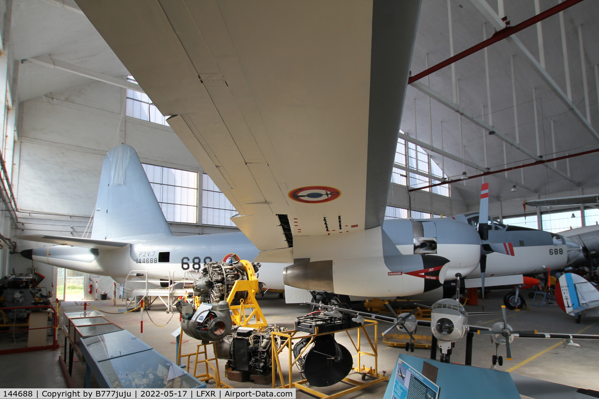 144688, Lockheed SP-2H Neptune C/N 726-7139, at Musée de l'Aéronautique Navale