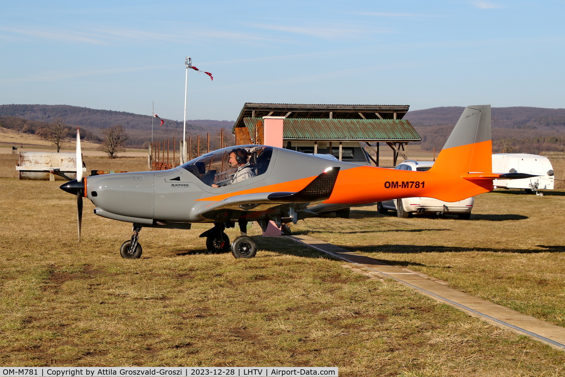 OM-M781, 2023 BlackWing BW 635RG C/N 021, LHTV - Tótvázsony, Kövesgyürpuszta Airfield, Hungary