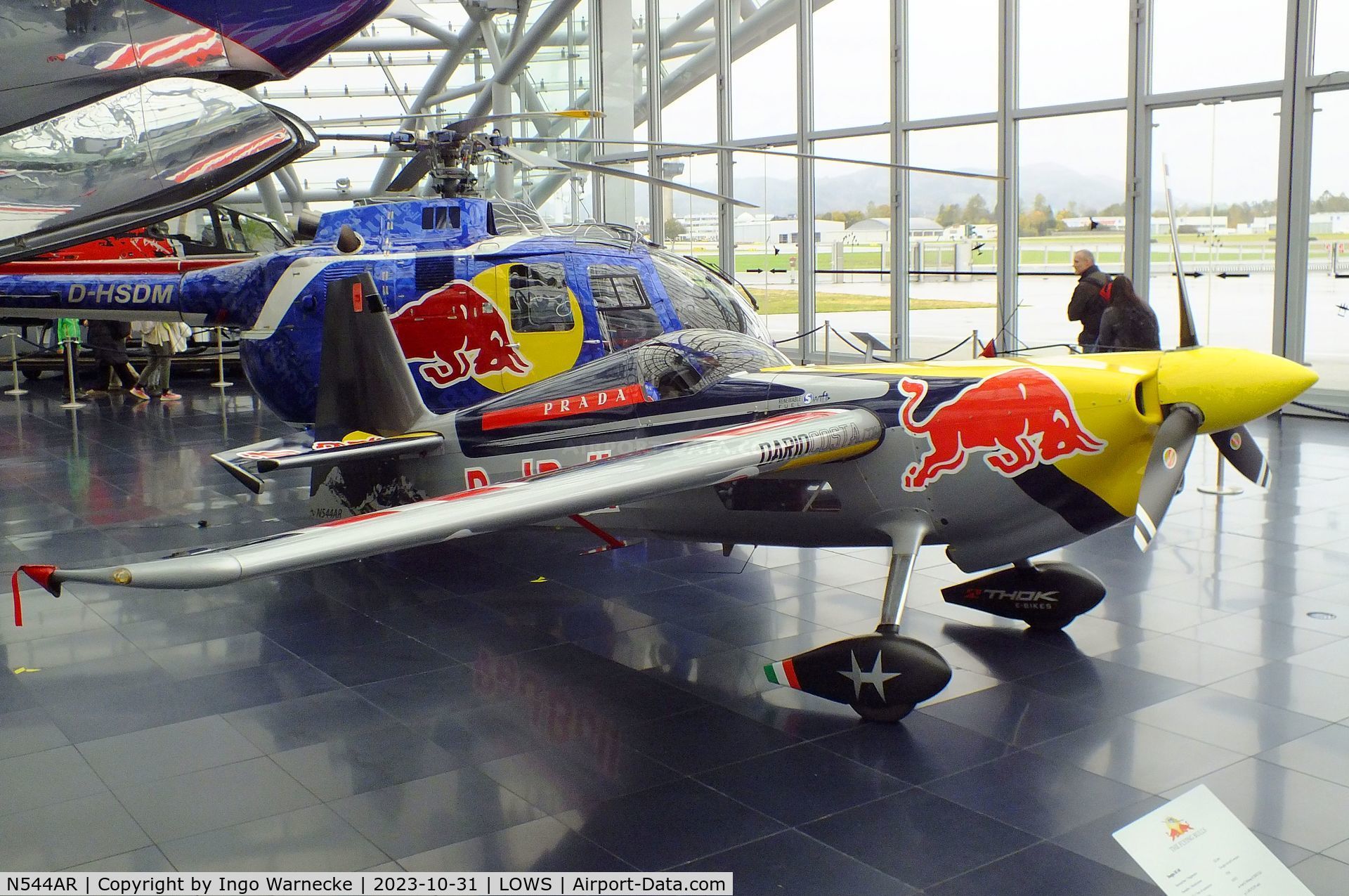 N544AR, 1999 Zivko Edge 540 C/N 0025, Zivko Edge 540 at the Hangar 7 / Red Bull Air Museum, Salzburg