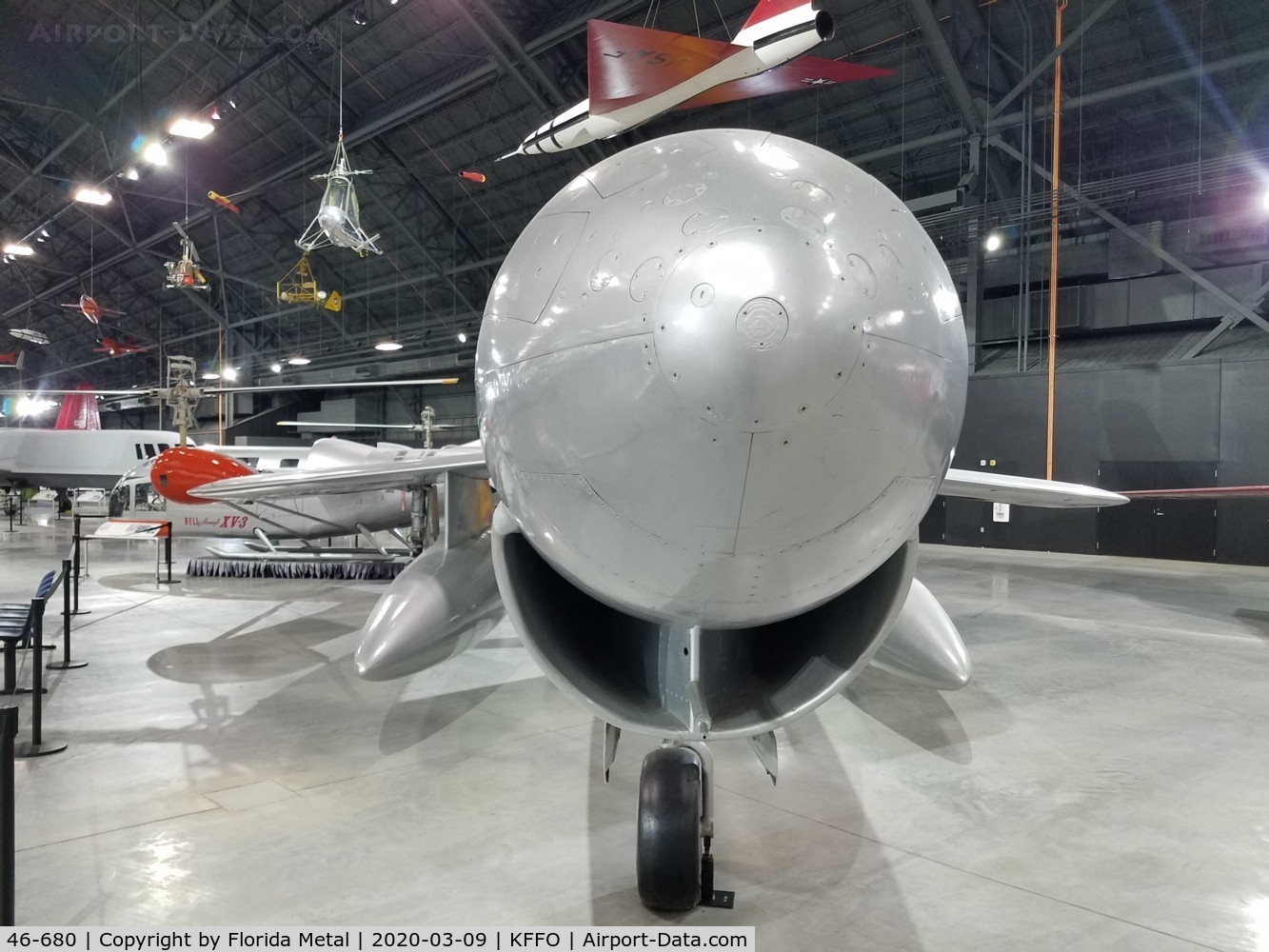 46-680, 1948 Republic XF-91 Thunderceptor C/N Not found 46-680, USAF Museum zx