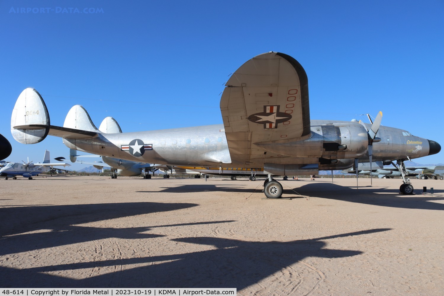 48-614, 1948 Lockheed VC-121A Constellation C/N 749-2606, VC-121 zx