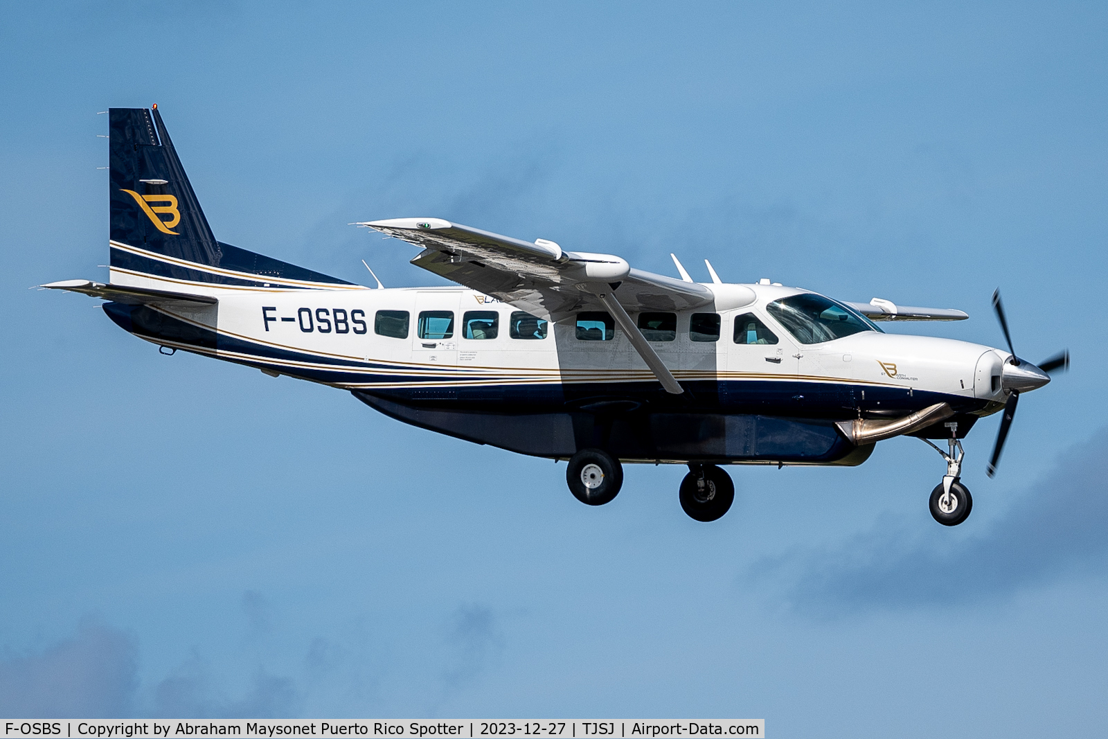 F-OSBS, 2012 Cessna 208B Grand Caravan C/N 208B2378, New colors on data base