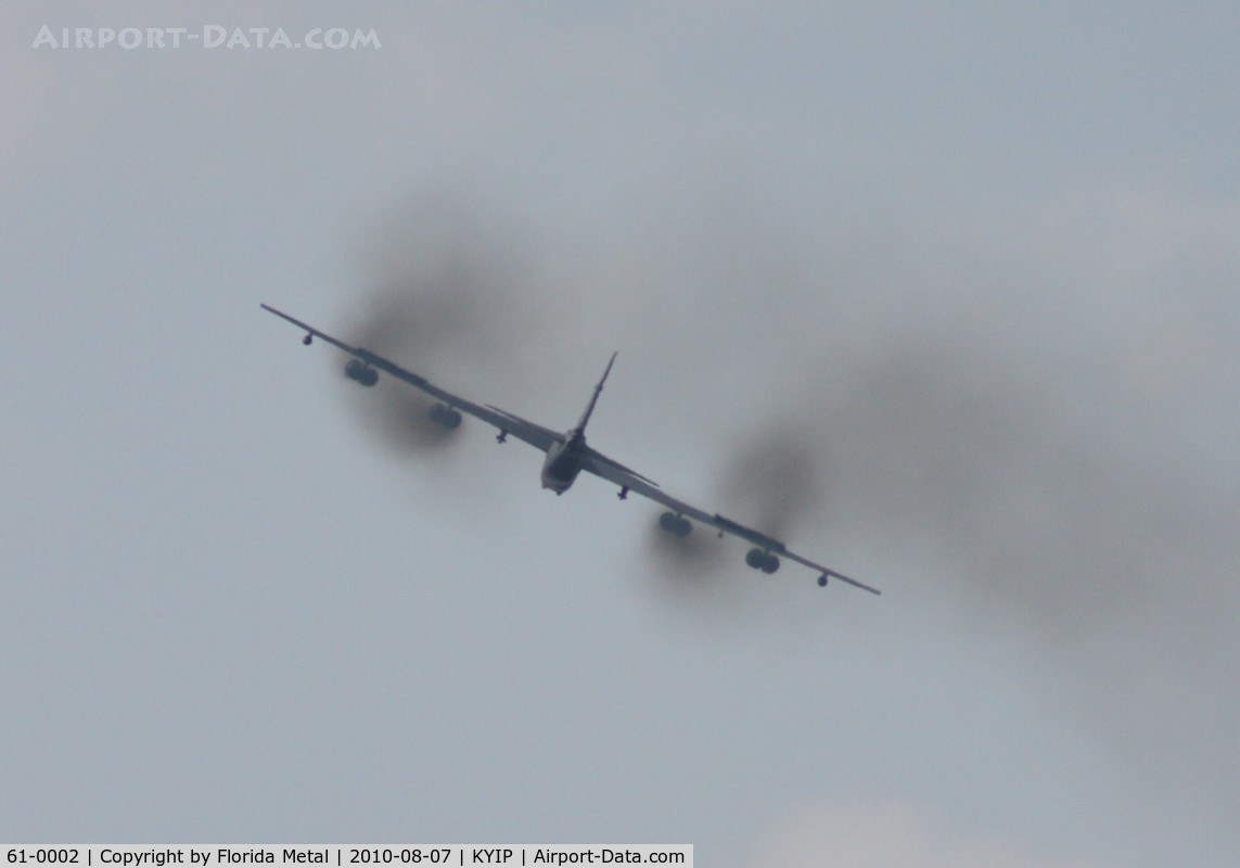61-0002, 1961 Boeing B-52H Stratofortress C/N 464429, Thunder Over Michigan 2010 zx