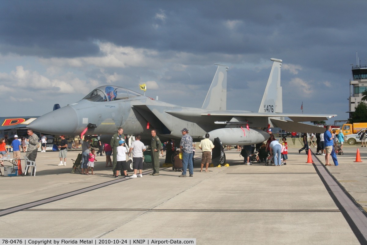 78-0476, McDonnell Douglas F-15C Eagle C/N 0455/C009, NAS JAX 2010 zx