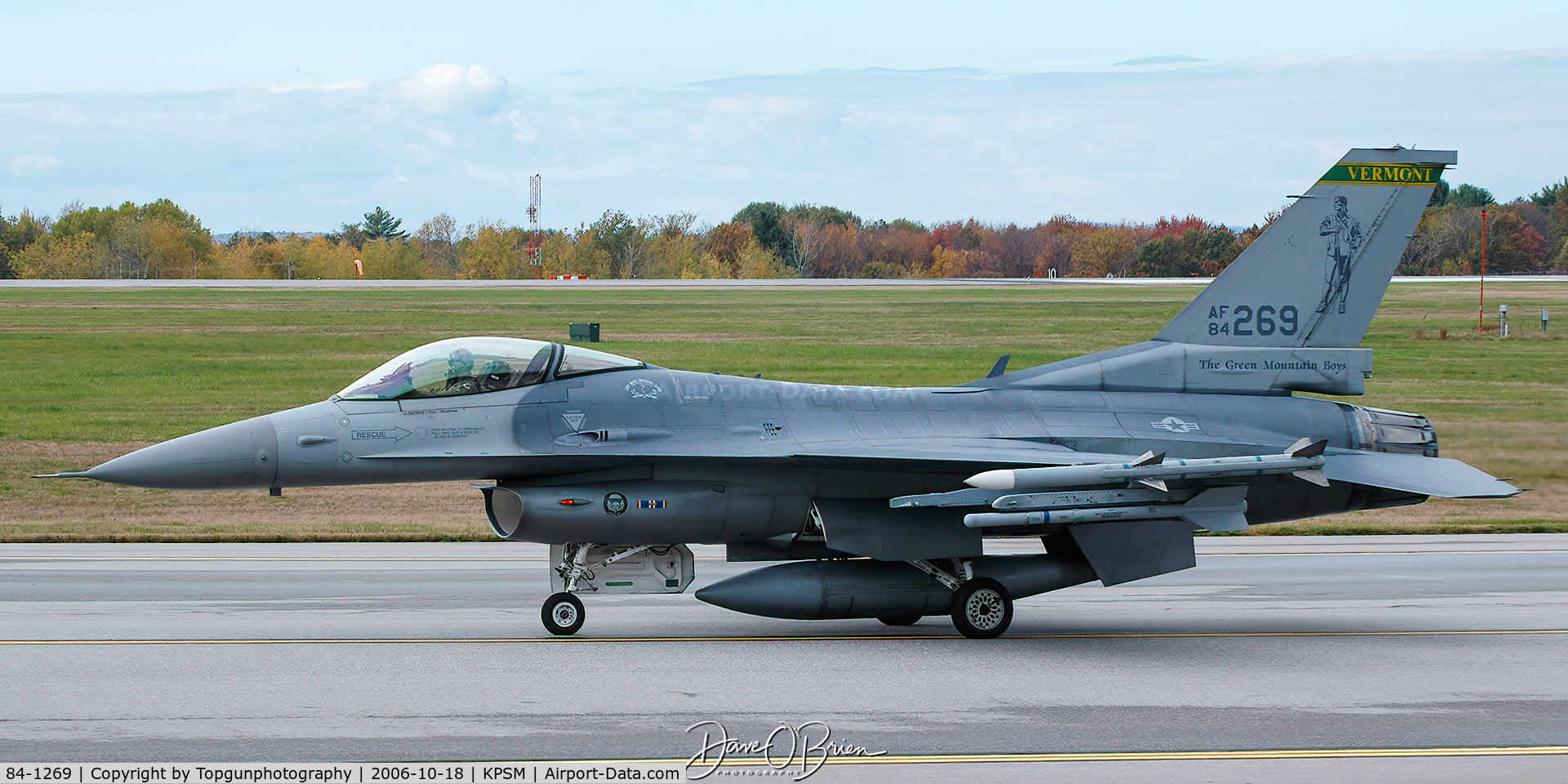 84-1269, General Dynamics F-16C Fighting Falcon C/N 5C-106, COORS31