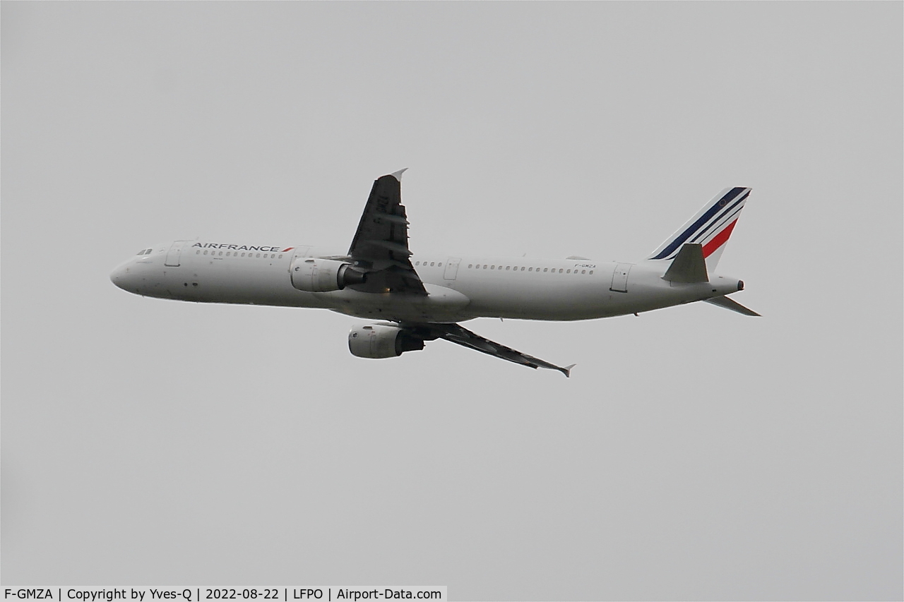F-GMZA, 1994 Airbus A321-111 C/N 498, Airbus A321-111, Climbing from rwy 24,Paris Orly airport (LFPO-ORY)