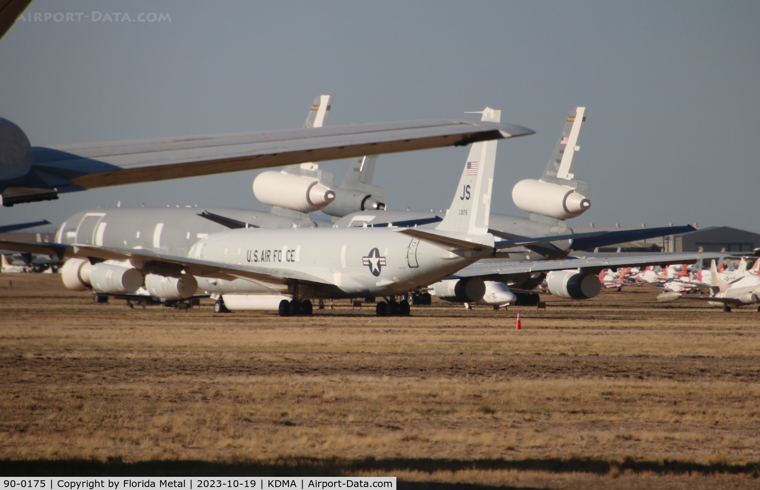 90-0175, 1968 Northrop Grumman E-8C J-STARS C/N 19621/652/T-3, E-8 zx