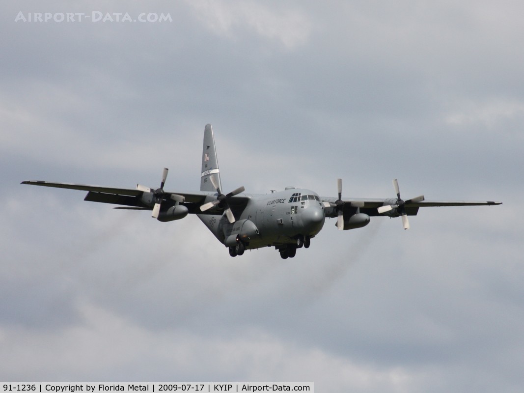 91-1236, 1991 Lockheed C-130H Hercules C/N 382-5286, Thunder Over Michigan 2009 zx