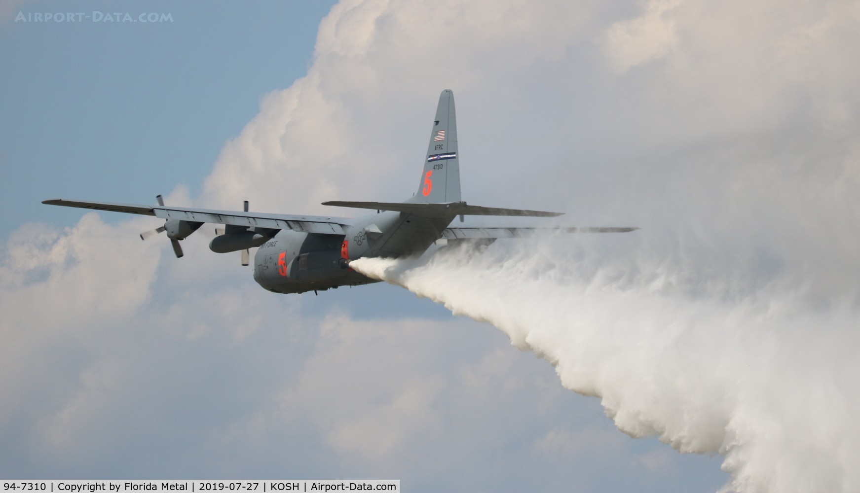 94-7310, 1995 Lockheed C-130H Hercules C/N 382-5396, OSH 2019 zx