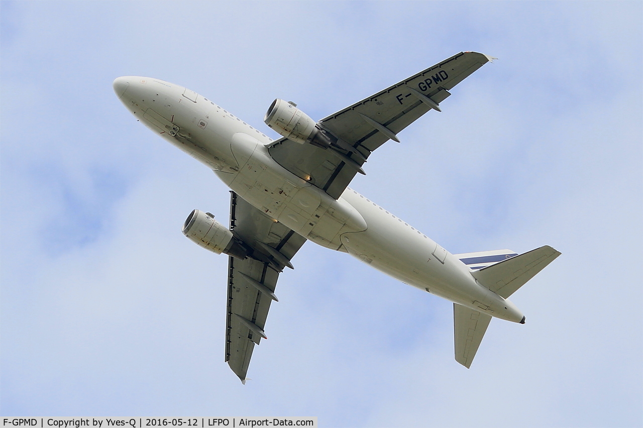 F-GPMD, 1993 Airbus A319-113 C/N 618, Airbus A319-113, Climbing from rwy 24, Paris-Orly airport (LFPO-ORY)