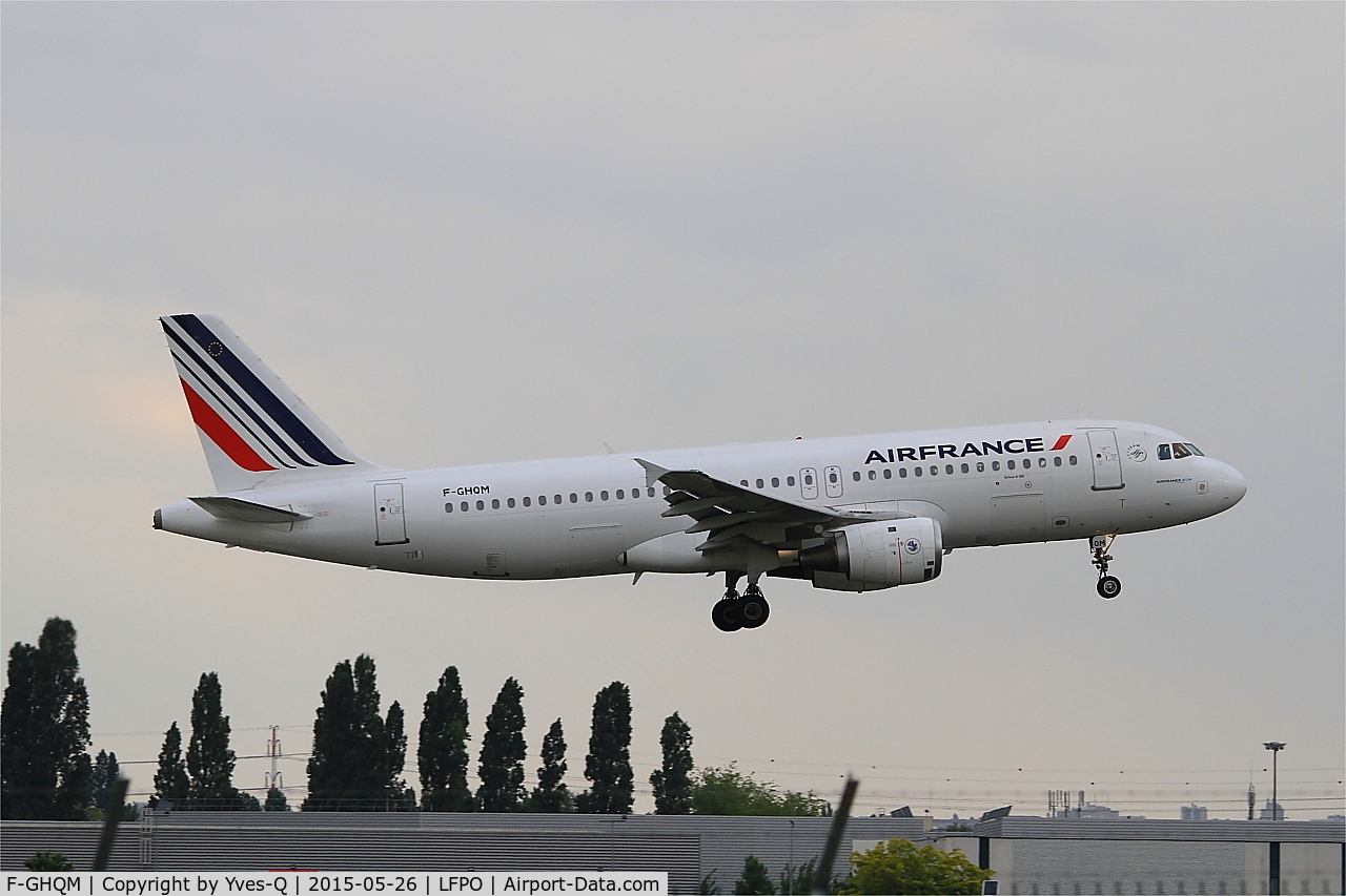 F-GHQM, 1991 Airbus A320-211 C/N 237, Airbus A320-211, On final rwy 06, Paris-Orly Airport (LFPO-ORY)