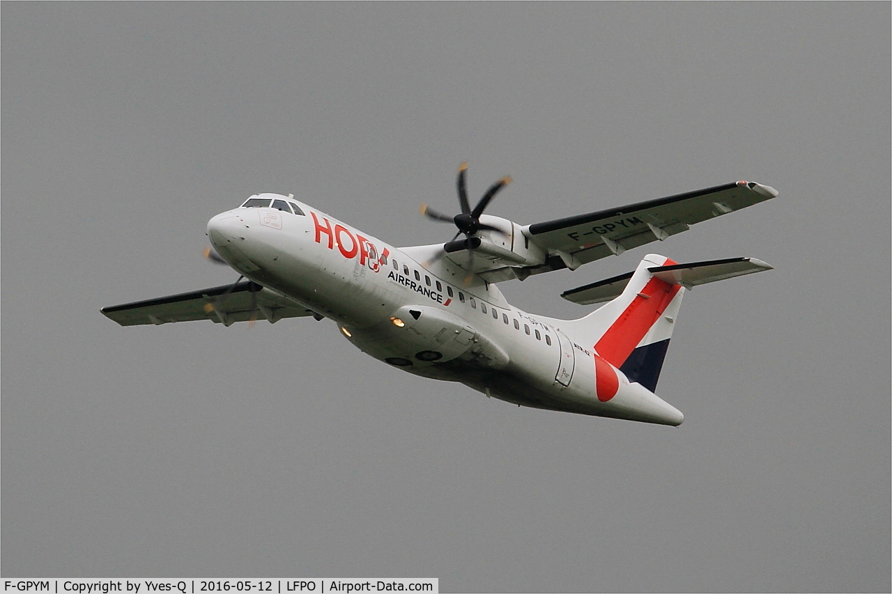 F-GPYM, 1997 ATR 42-500 C/N 520, ATR 42-500, Take off Rwy 24, Paris-Orly Airport (LFPO-ORY)