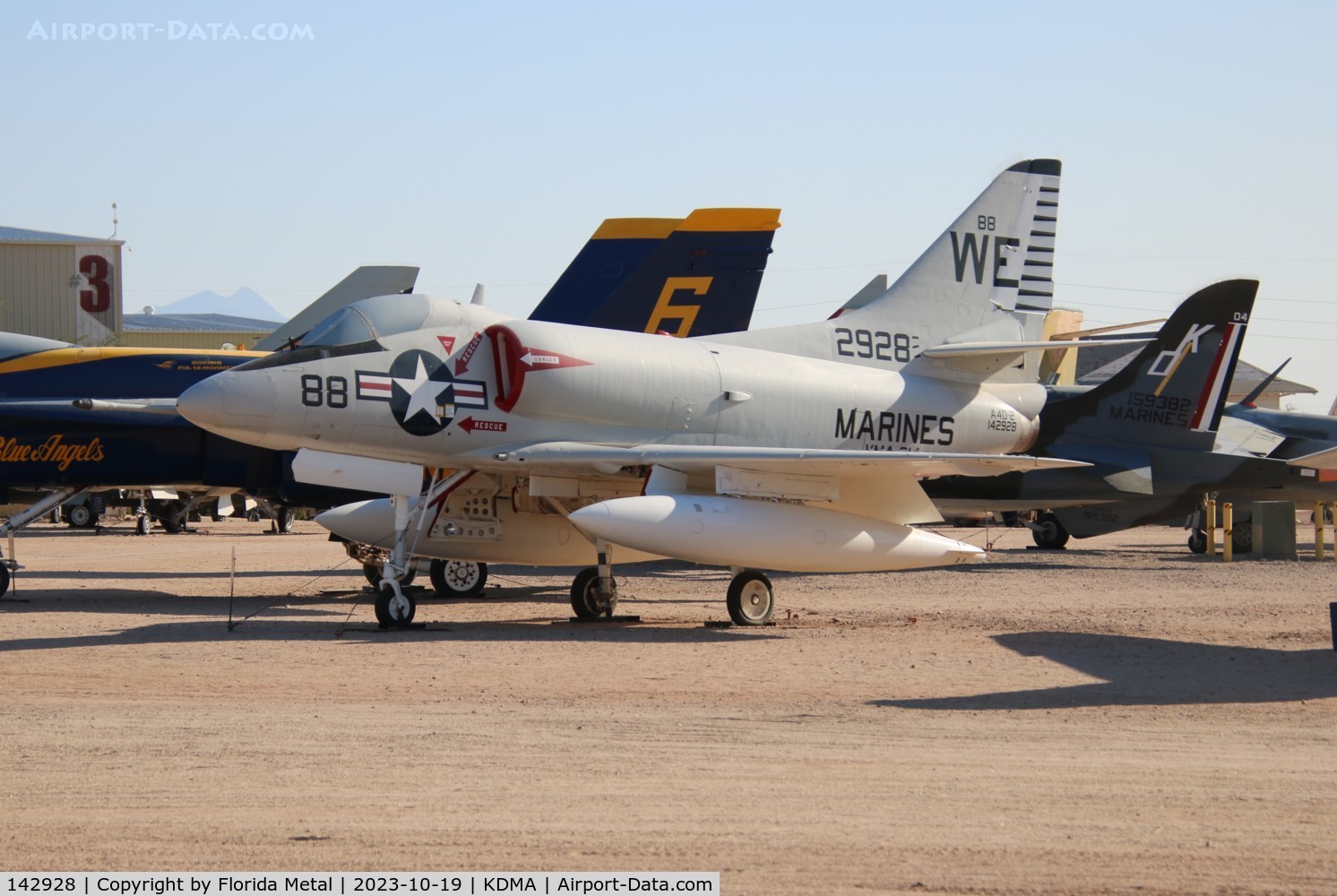 142928, Douglas A-4B Skyhawk C/N 11990, A-4 zx