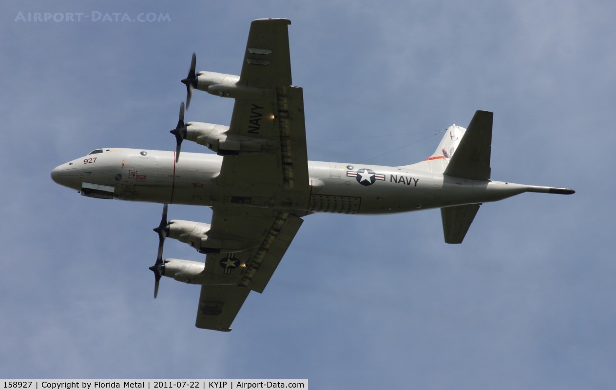 158927, Lockheed P-3C-145-LO Orion C/N 285A-5599, Thunder Over Michigan 2011 zx