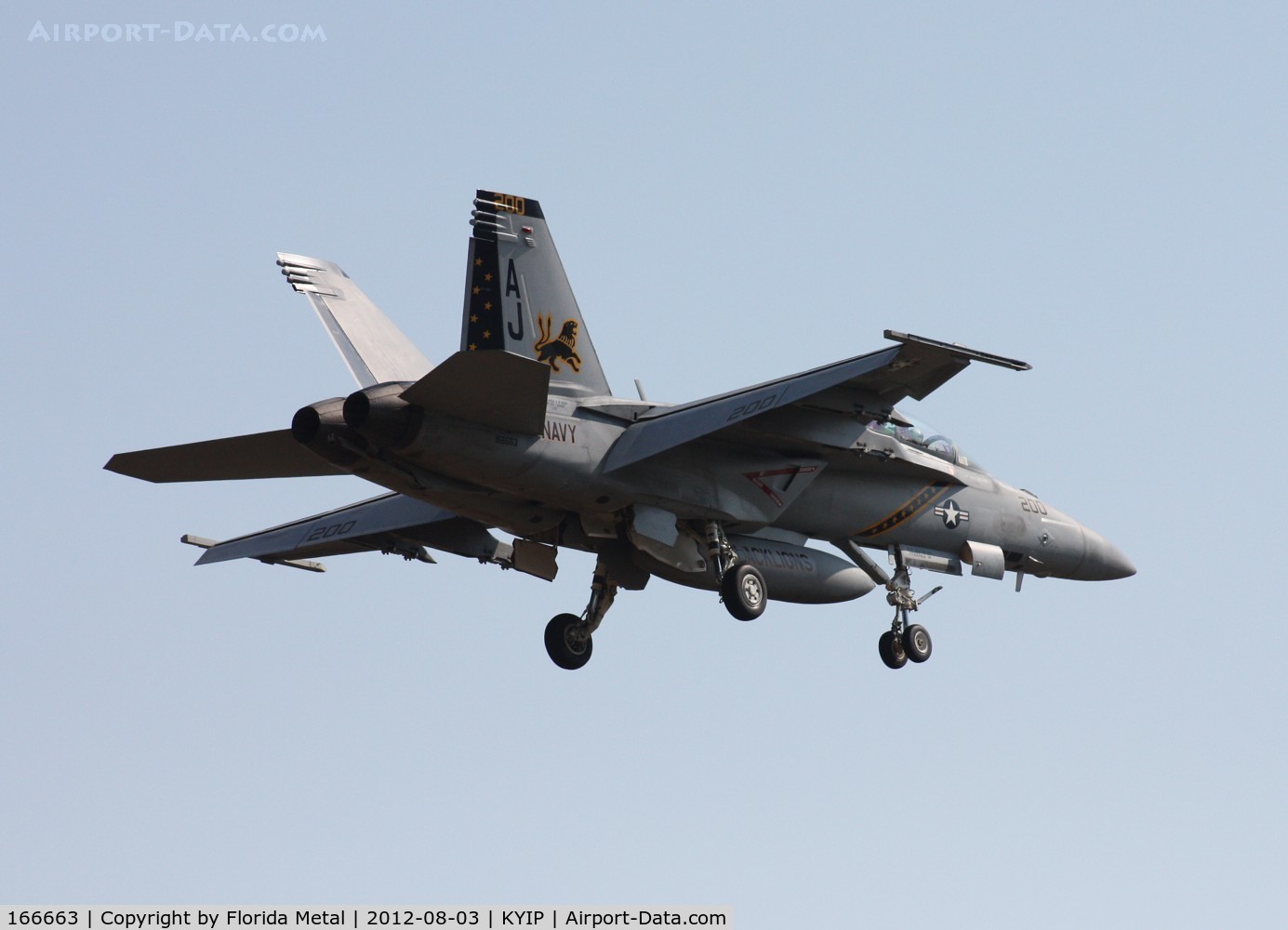166663, Boeing F/A-18F Super Hornet C/N F141, Thunder Over Michigan 2012 zx