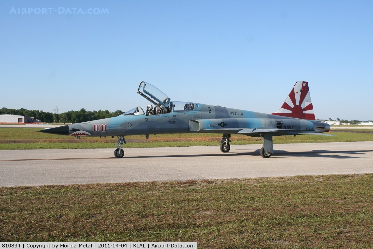 810834, 1981 Northrop F-5E Tiger II C/N MX.1019, Sun N Fun 2011 zx