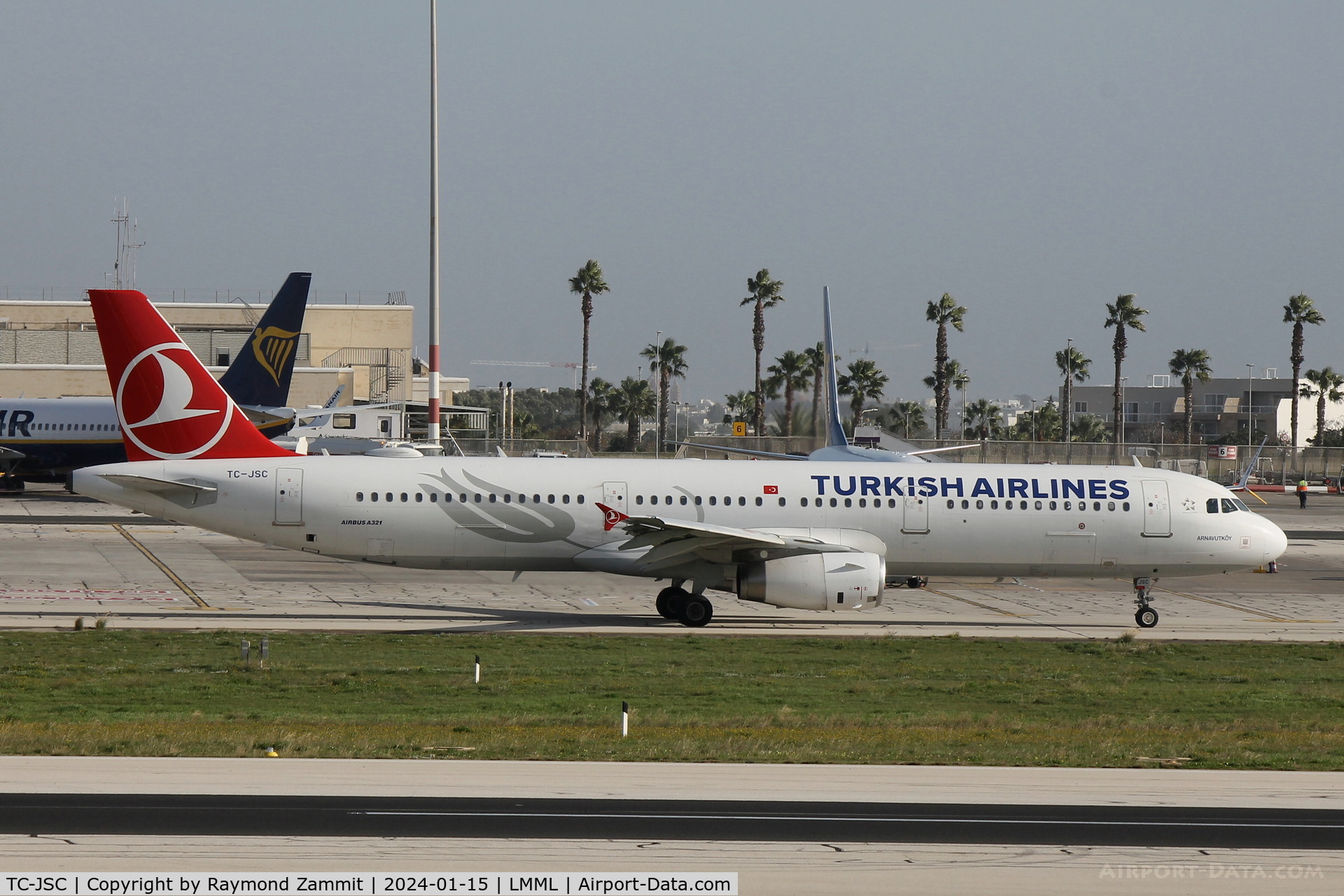 TC-JSC, 2012 Airbus A321-231 C/N 5254, A321 TC-JSC Turkish Airlines