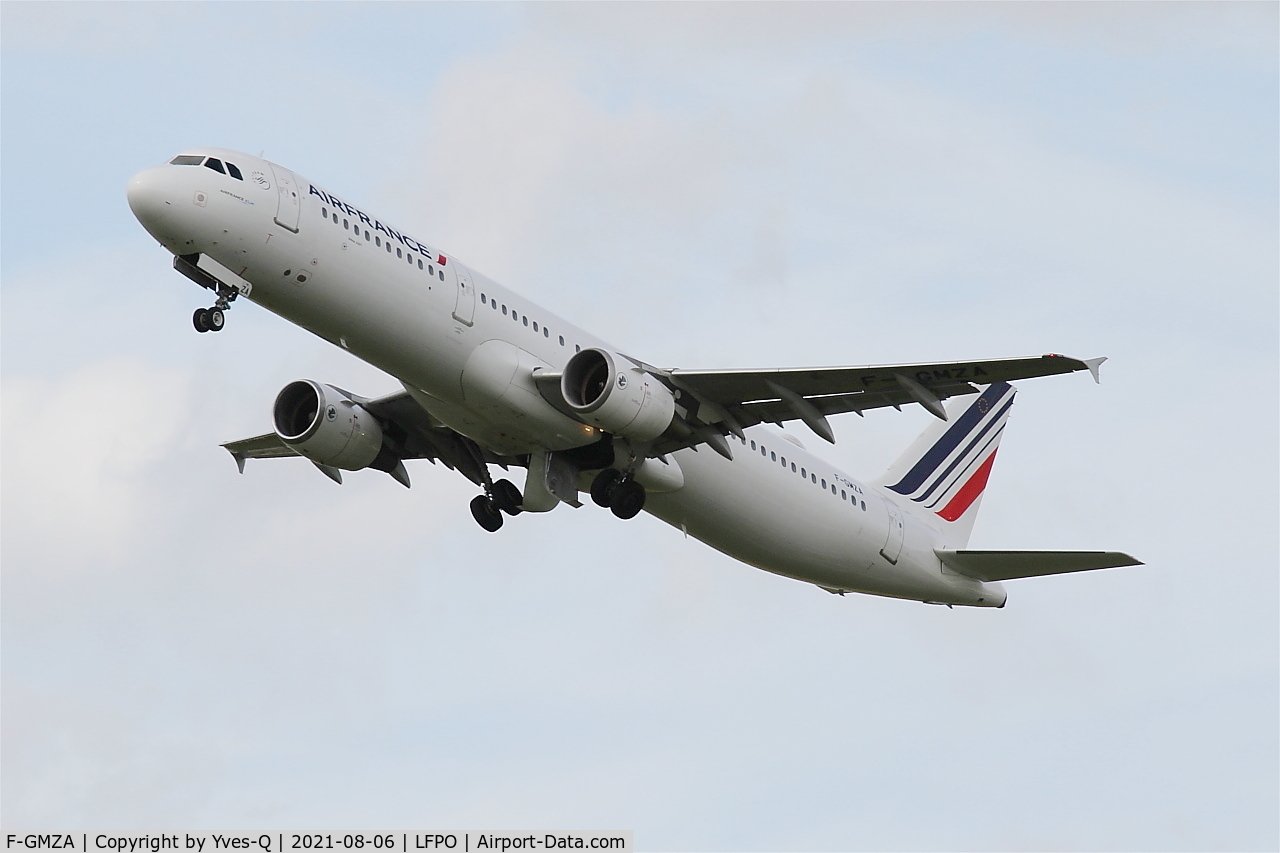 F-GMZA, 1994 Airbus A321-111 C/N 498, Airbus A321-111, Take off rwy 24,Paris Orly airport (LFPO-ORY)