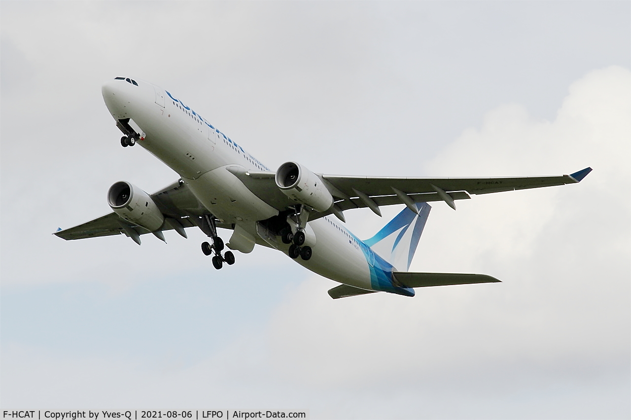F-HCAT, 1999 Airbus A330-243 C/N 285, Airbus A330-243, Take off rwy 24,Paris Orly airport (LFPO-ORY)