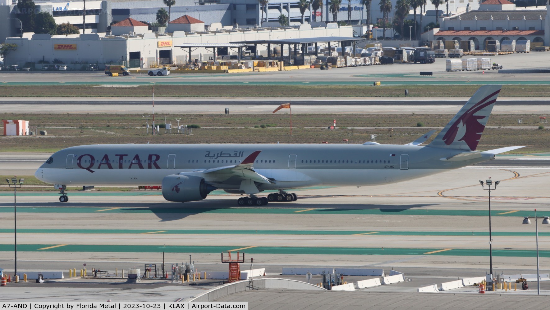 A7-AND, 2018 Airbus A350-1041 C/N 125, QTR A35X zx LAX-DOH