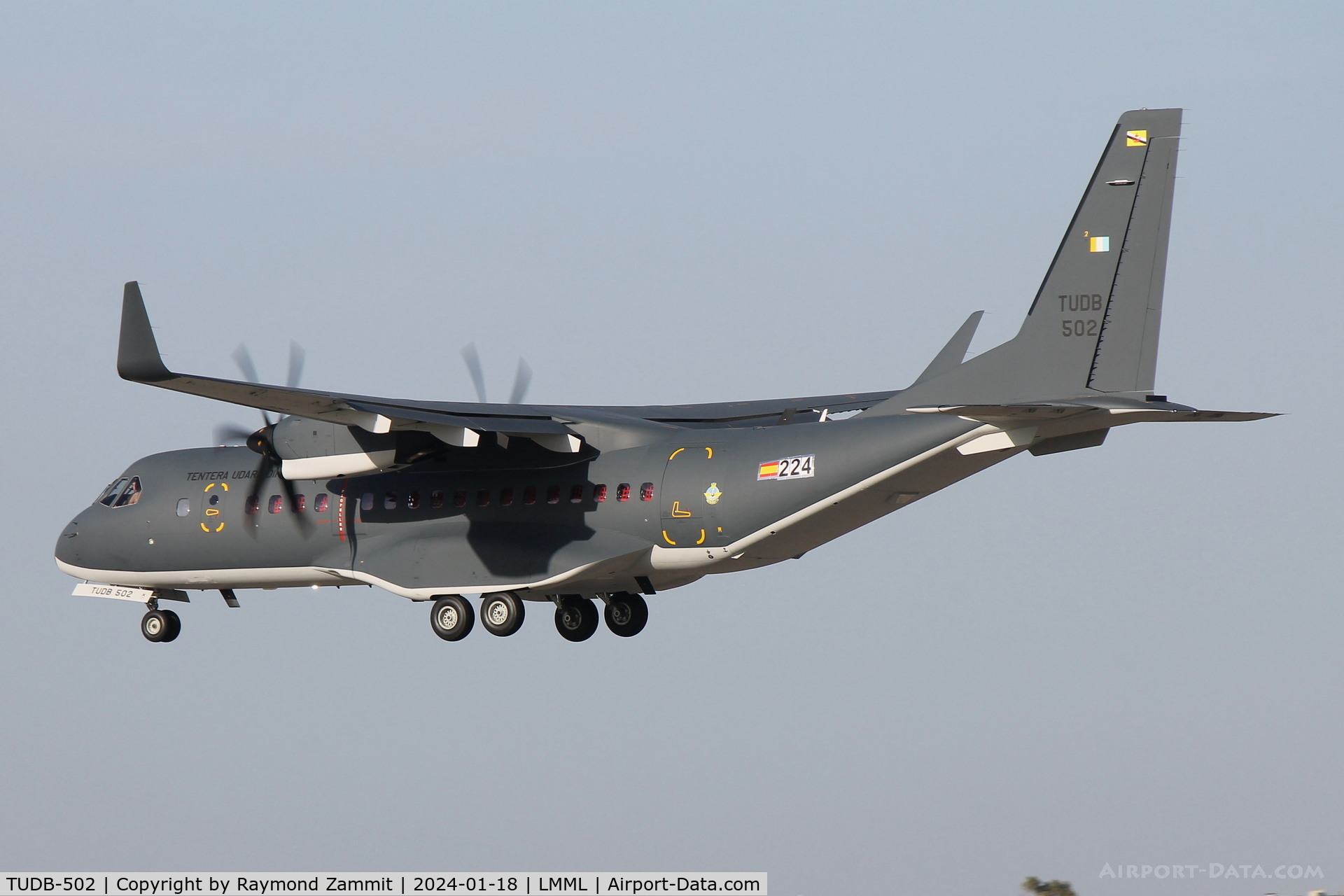 TUDB-502, 2023 Casa C-295W C/N S-224, Casa C-295W TUDB-502 Royal Brunei Air Force