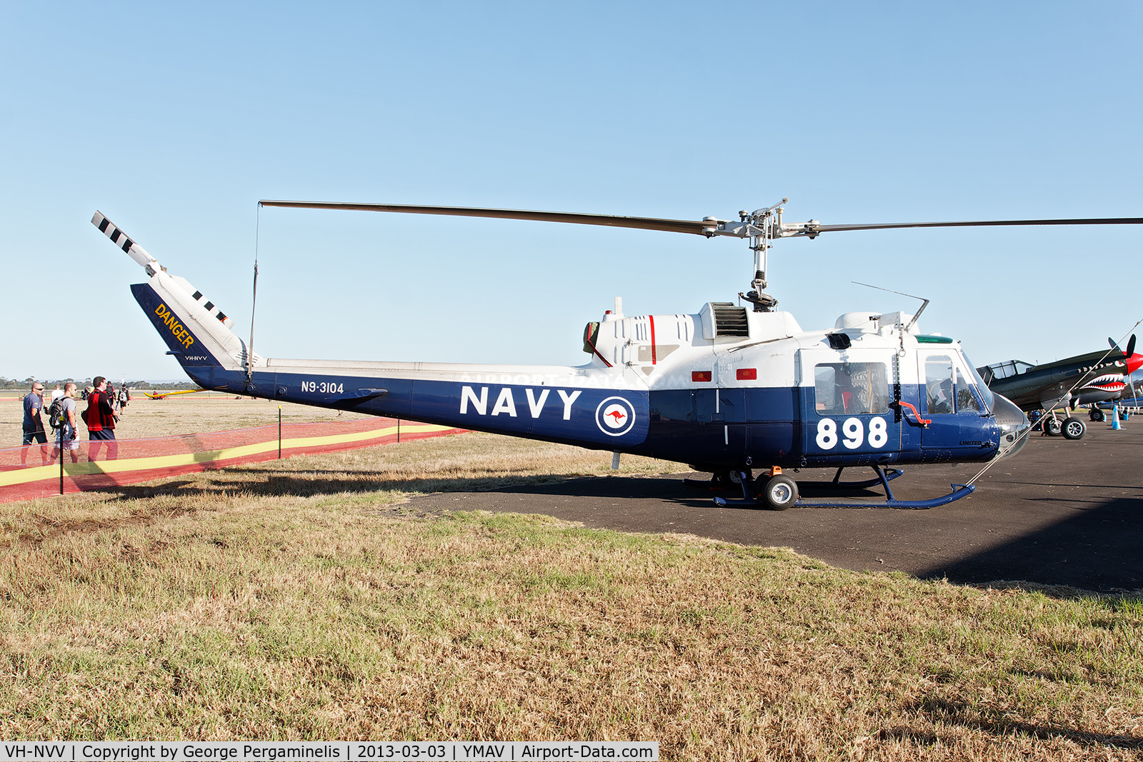 VH-NVV, 1963 Bell UH-1B Iroquois C/N 715, Australian International Air Show.