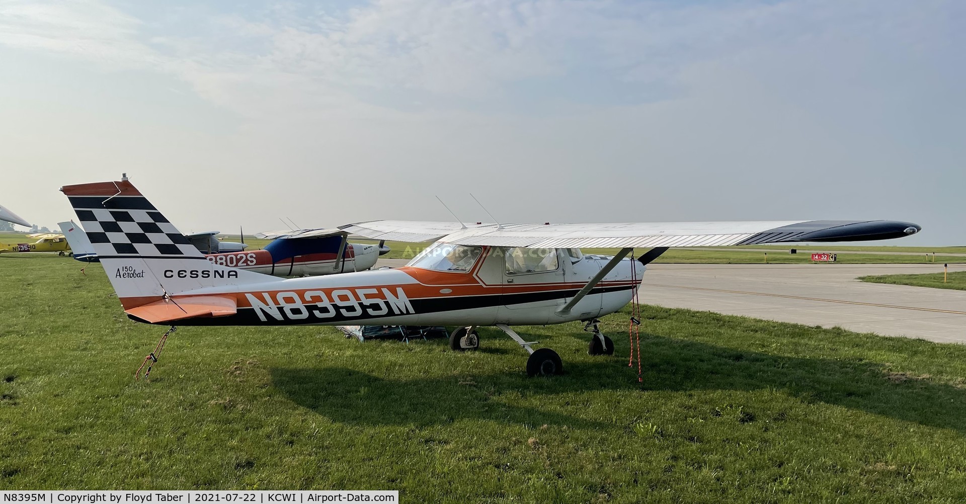 N8395M, 1969 Cessna A150K Aerobat C/N A15000095, Cessna 150-152 Fly In Clinton Iowa