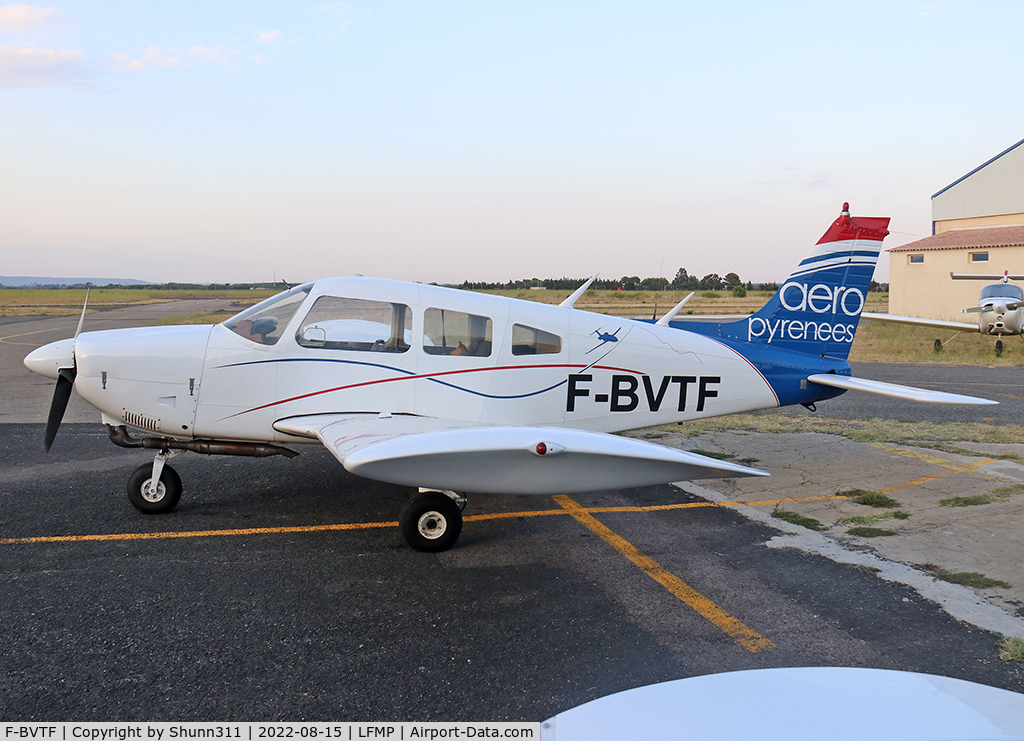 F-BVTF, Piper PA-28-180 Cherokee C/N 287405142, Parked...
