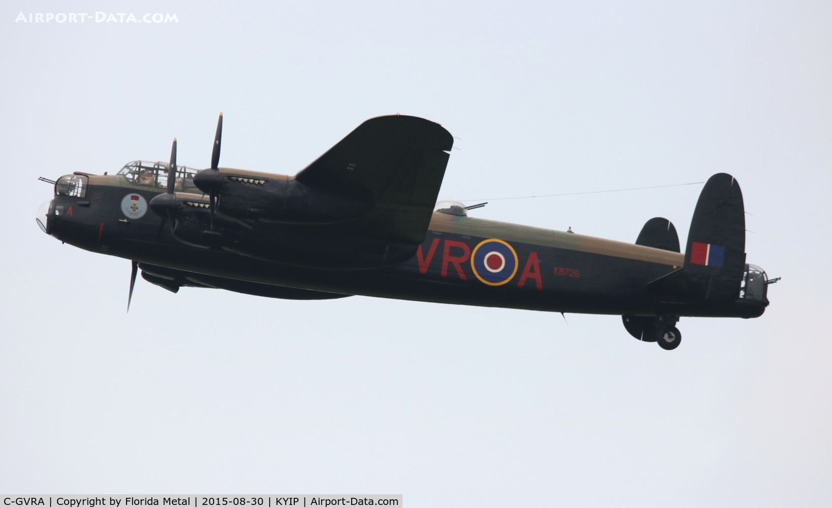 C-GVRA, 1945 Victory Aircraft Avro 683 Lancaster BX C/N FM 213 (3414), Lancaster zx