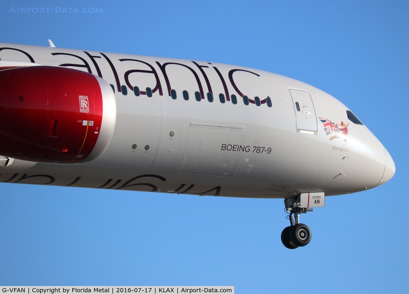 G-VFAN, 2016 Boeing 787-9 Dreamliner C/N 37977, LAX zx