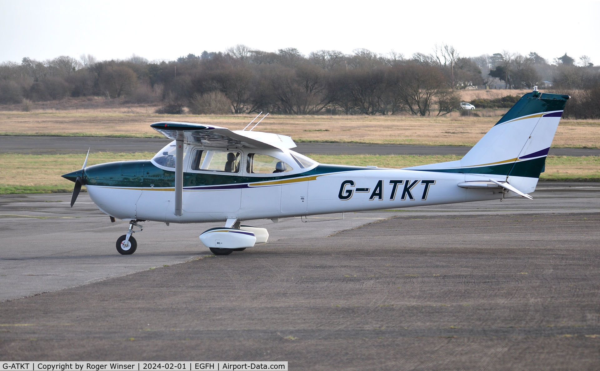 G-ATKT, 1965 Reims F172G Skyhawk C/N 0206, Resident Skyhawk.