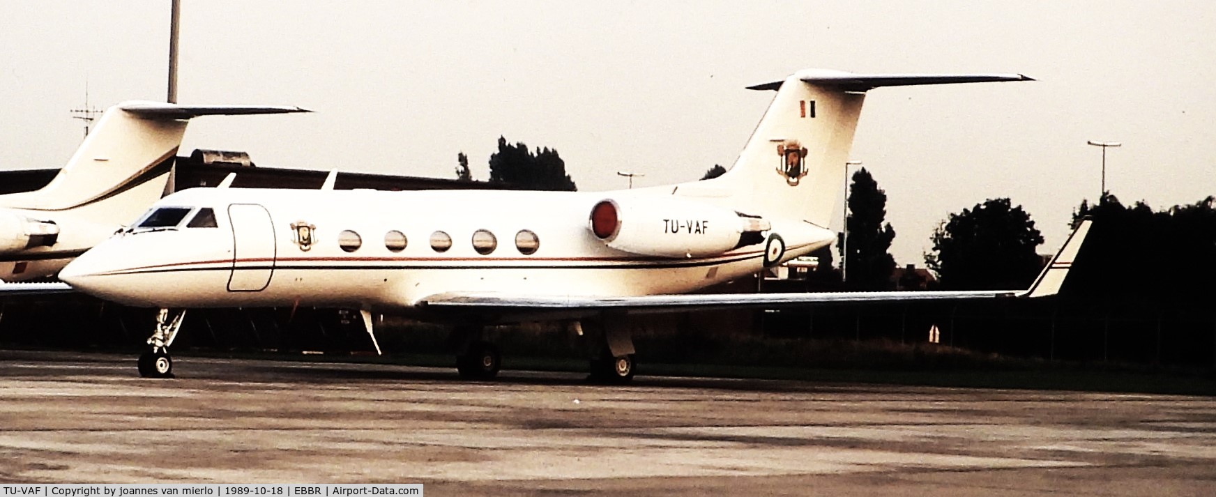TU-VAF, 1985 Gulfstream Aerospace G-1159A Gulfstream III Gulfstream III C/N 462, ex-slide