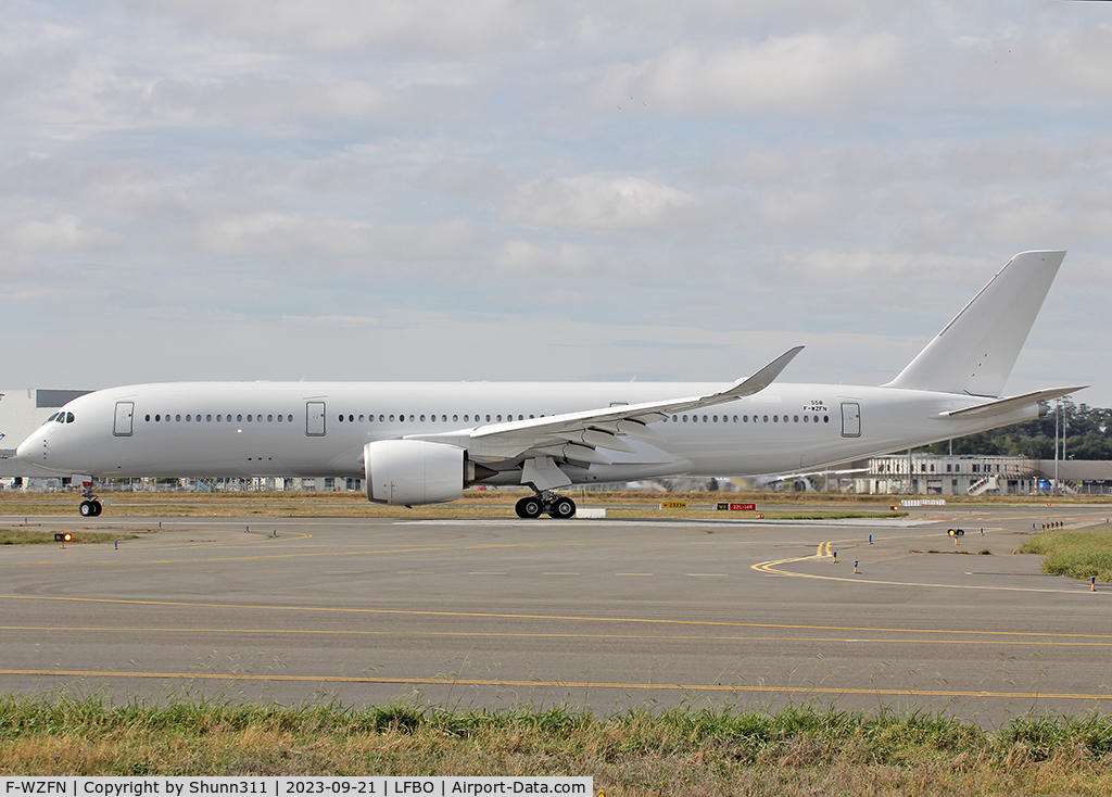 F-WZFN, 2023 Airbus A350-941 C/N 0558, C/n 0558 - Aerofot ntu... To be OE-LGC then VT-JRB with Air India