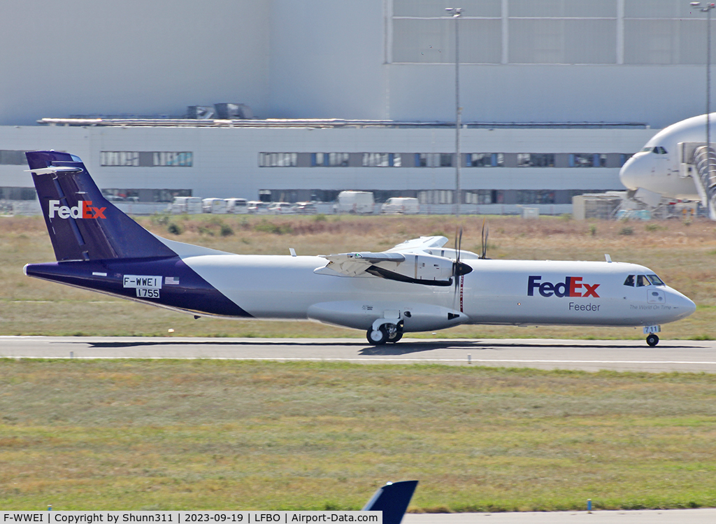 F-WWEI, 2023 ATR 72-600F C/N 1755, C:n 1755 - To be N711FE