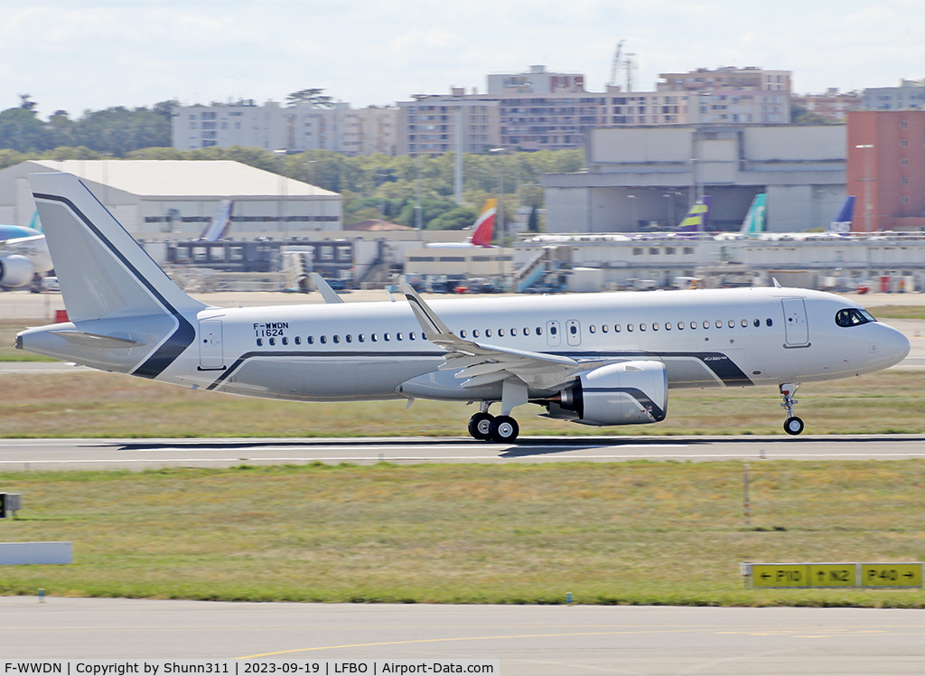 F-WWDN, 2023 Airbus A320-271N ACJ C/N 11624, C:n 11624 - To be VP-CLM
