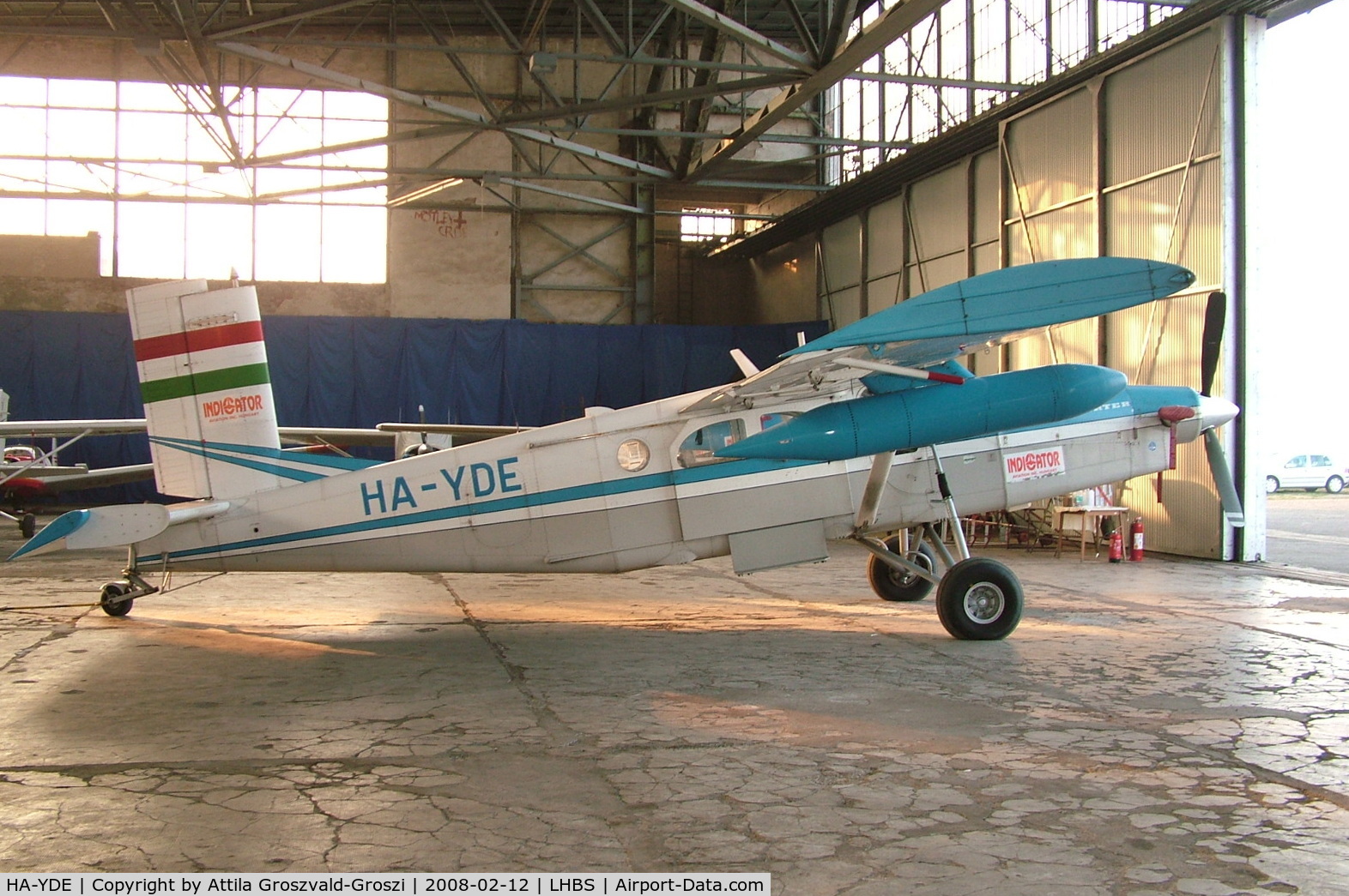 HA-YDE, 1981 Pilatus PC-6/B2-H2 C/N 814, LHBS - Budaörs Airport, Hungary