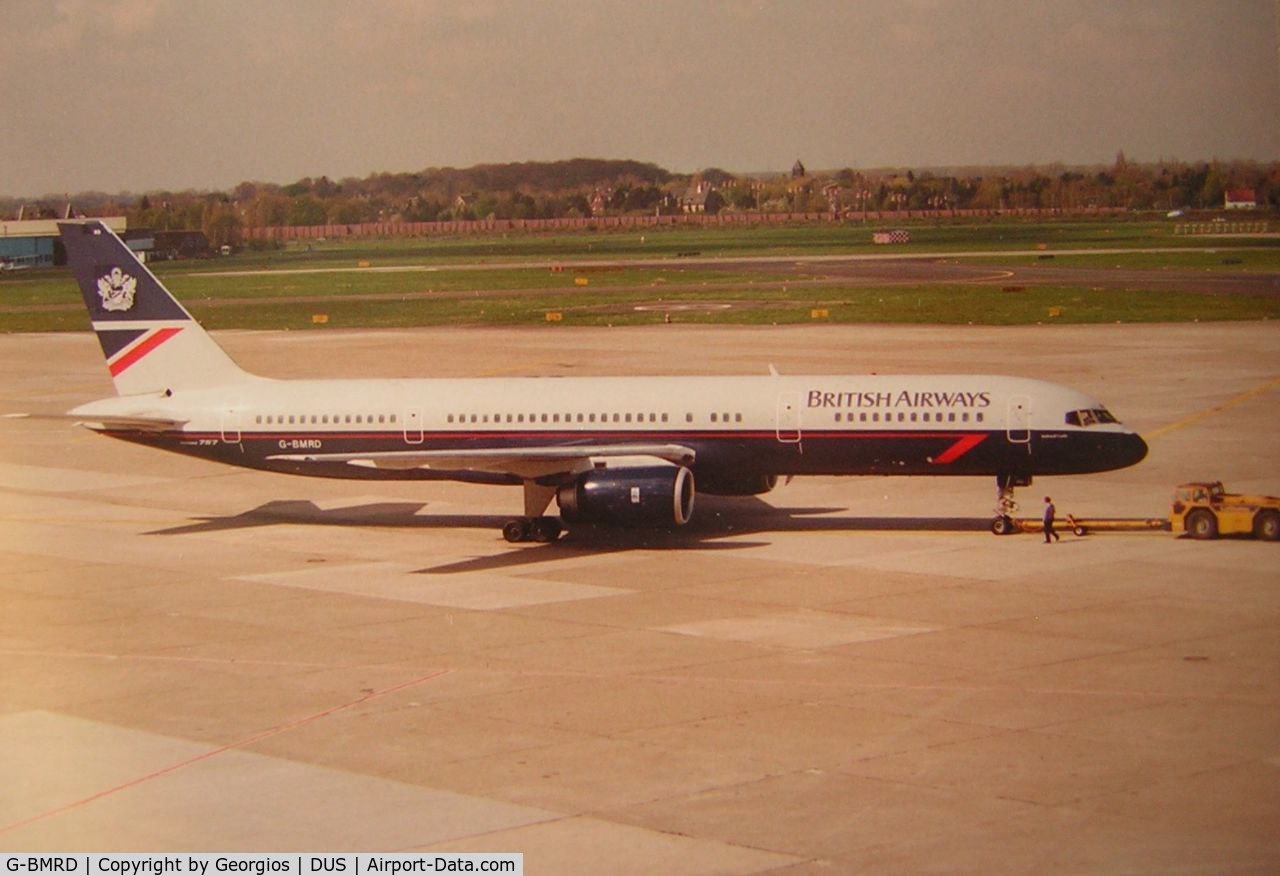 G-BMRD, 1988 Boeing 757-236/SF C/N 24073, DUS Airport