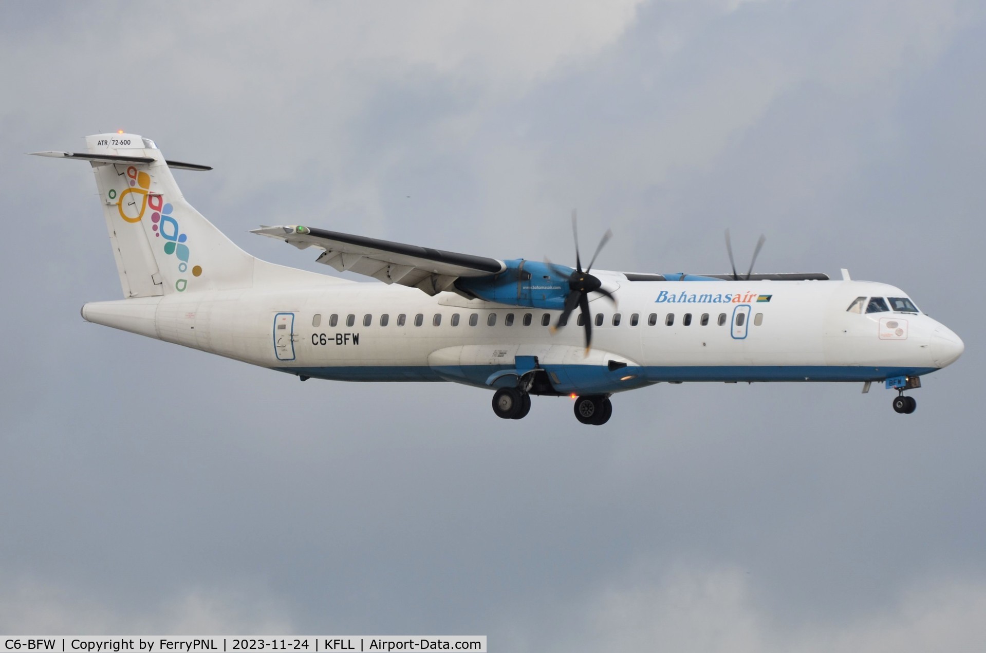 C6-BFW, 2017 ATR 72-600 (72-212A) C/N 1436, Arrival of Bahamasair ATR72